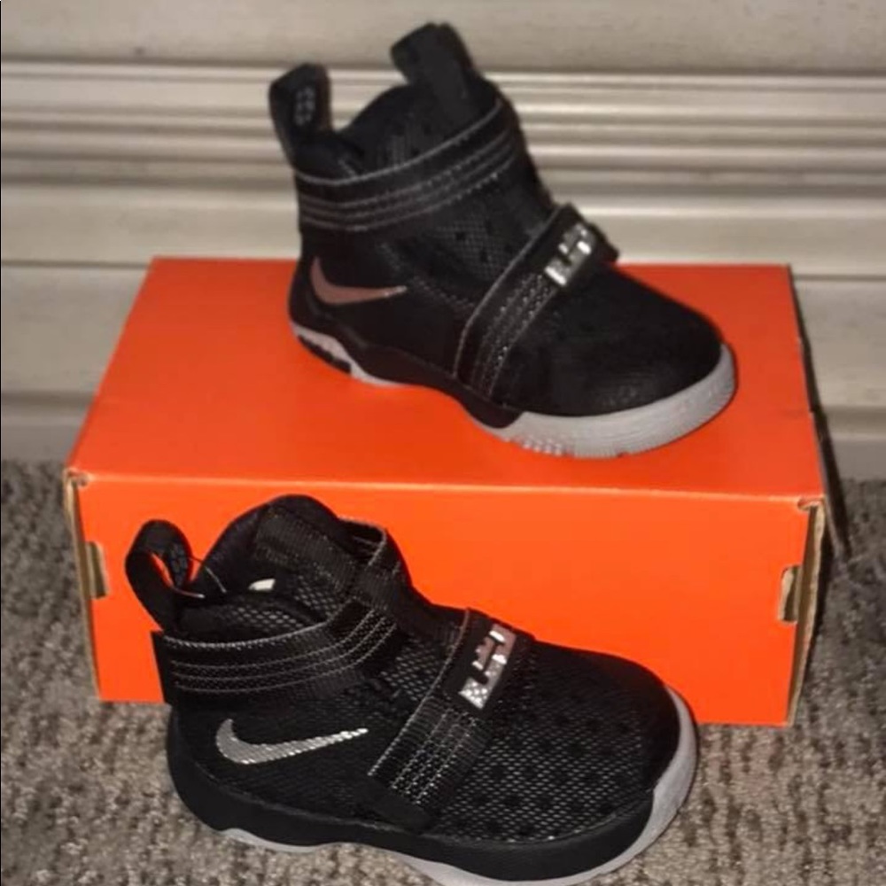 Kids Black and Grey Lebrons!